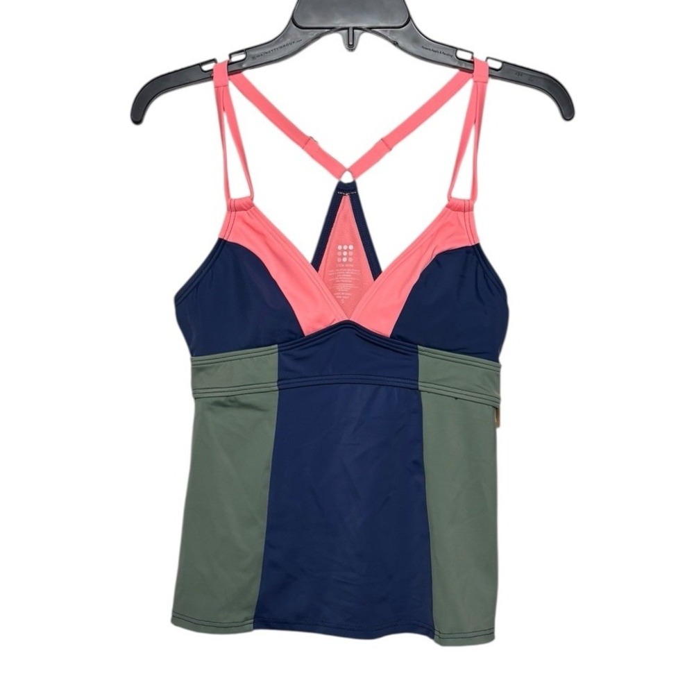 Title Nine Tankini Swim Top Size Small‎ NEW Racer Back TOP ONLY